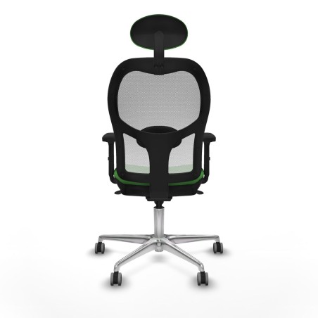 Office Chair with Headrest Piqueras y Crespo 2D086G1 Green