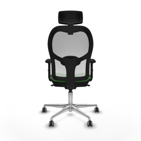 Chaise de Bureau avec Appui-tête Piqueras y Crespo 2D086G2 Vert