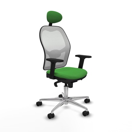 Chaise de Bureau avec Appui-tête Piqueras y Crespo 2D086N1 Vert