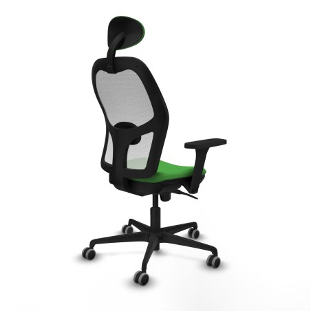 Sedia Ufficio con Poggiatesta Piqueras y Crespo 3D036G1 Verde