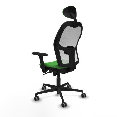Sedia Ufficio con Poggiatesta Piqueras y Crespo 3D036G1 Verde