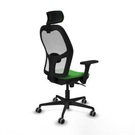 Sedia Ufficio con Poggiatesta Piqueras y Crespo 3D036G2 Verde
