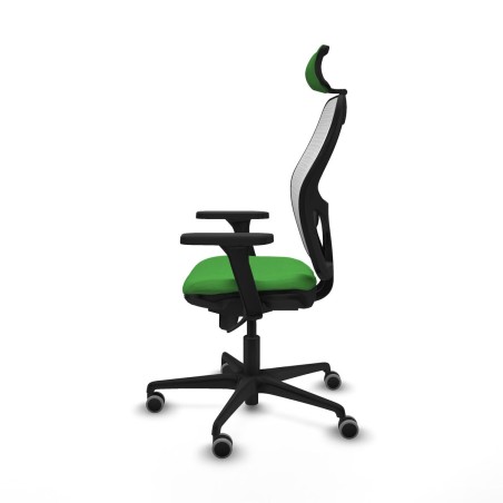 Sedia Ufficio con Poggiatesta Piqueras y Crespo 3D036G2 Verde