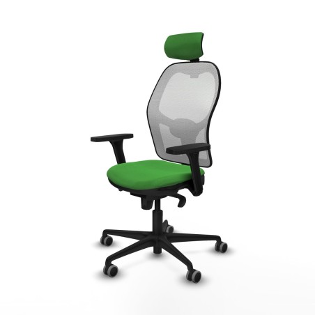 Sedia Ufficio con Poggiatesta Piqueras y Crespo 3D036G2 Verde
