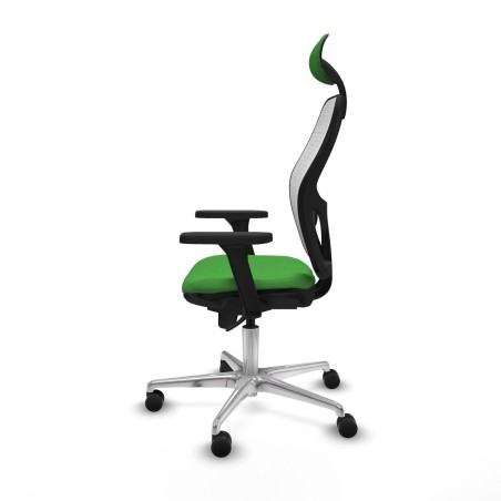 Sedia Ufficio con Poggiatesta Piqueras y Crespo 3D086N1 Verde