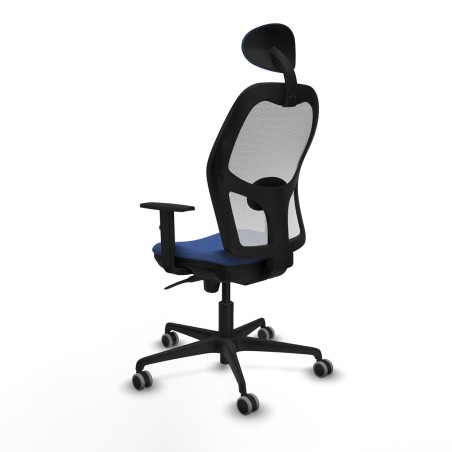 Sedia Ufficio con Poggiatesta Jorquera Piqueras y Crespo 1D036G1 Blu M