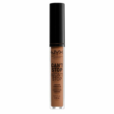 correcteur liquide NYX Can't Stop Won't Stop Warm caramel 3,5 ml