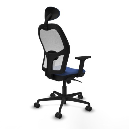 Bürostuhl mit Kopfstütze Piqueras y Crespo 2D036N1 Marineblau