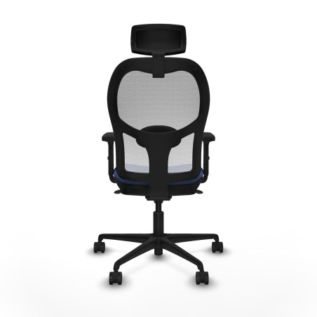 Bürostuhl mit Kopfstütze Piqueras y Crespo 2D036N2 Marineblau