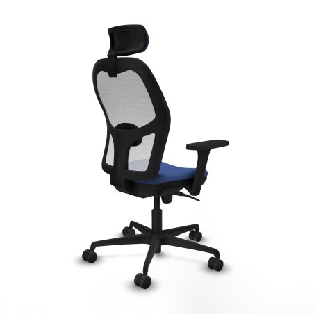 Office Chair with Headrest Piqueras y Crespo 3D036N2 Navy Blue