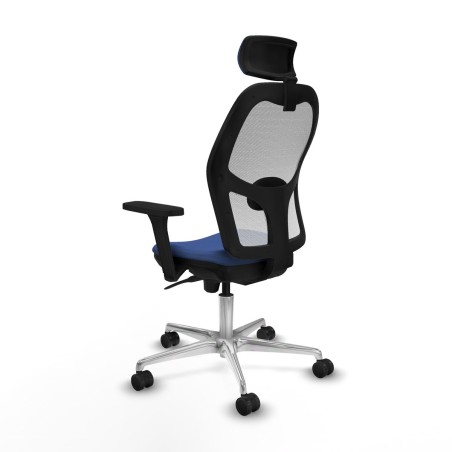 Chaise de Bureau avec Appui-tête Piqueras y Crespo 3D086N2 Blue marin