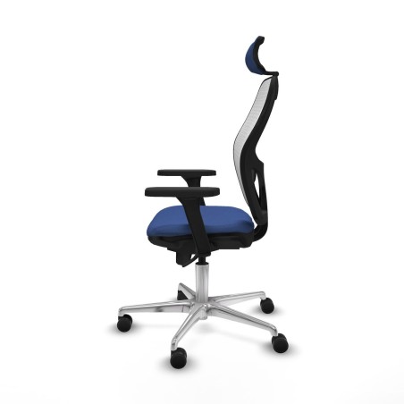 Office Chair with Headrest Piqueras y Crespo 3D086N2 Navy Blue