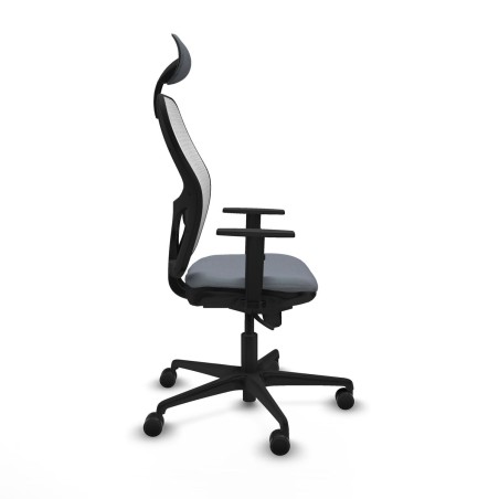 Sedia Ufficio con Poggiatesta Jorquera Piqueras y Crespo 1D036N1 Grigi