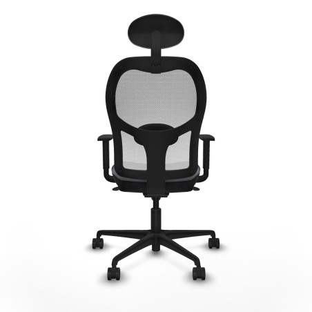 Sedia Ufficio con Poggiatesta Jorquera Piqueras y Crespo 1D036N1 Grigi