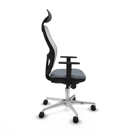 Bürostuhl mit Kopfstütze Jorquera Piqueras y Crespo 1D086N1 Grau