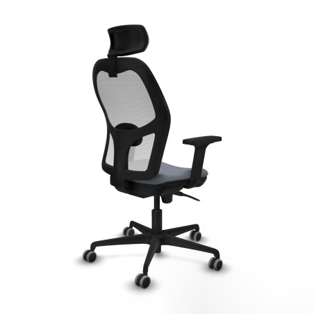 Sedia Ufficio con Poggiatesta Piqueras y Crespo 2D036G2 Grigio