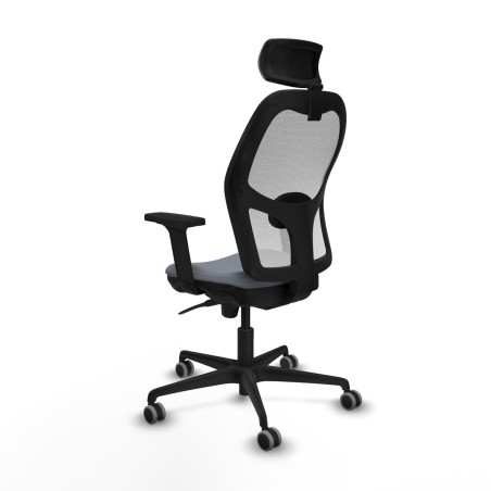 Chaise de Bureau avec Appui-tête Piqueras y Crespo 2D036G2 Gris