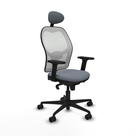 Chaise de Bureau avec Appui-tête Piqueras y Crespo 2D036N1 Gris