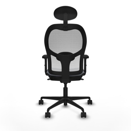 Chaise de Bureau avec Appui-tête Piqueras y Crespo 2D036N1 Gris
