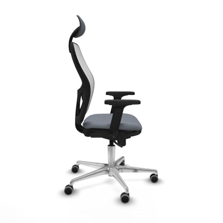 Bürostuhl mit Kopfstütze Piqueras y Crespo 2D086G1 Grau 2