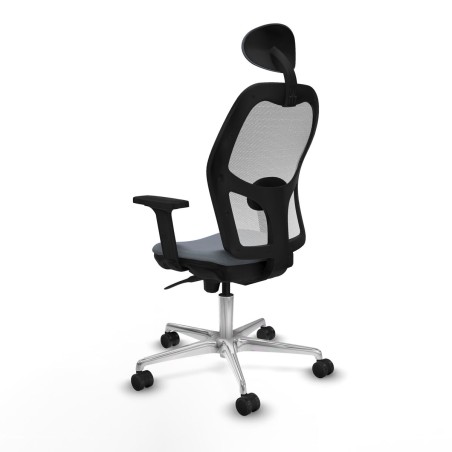Bürostuhl mit Kopfstütze Piqueras y Crespo 2D086N1 Grau