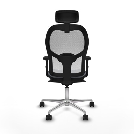 Office Chair with Headrest Piqueras y Crespo 2D086N2 Grey