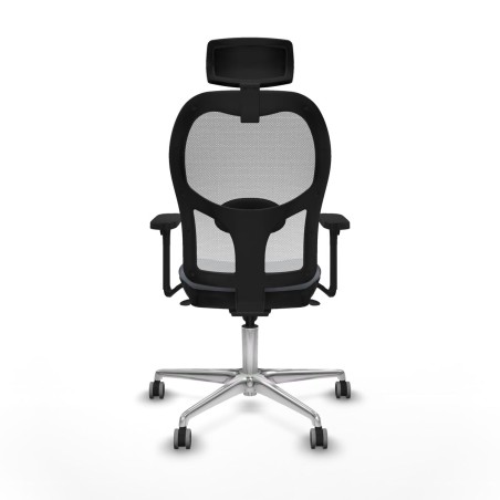Chaise de Bureau avec Appui-tête Piqueras y Crespo 3D086G2 Gris