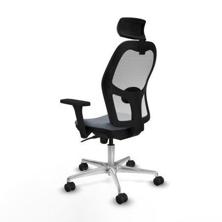 Chaise de Bureau avec Appui-tête Piqueras y Crespo 3D086N2 Gris
