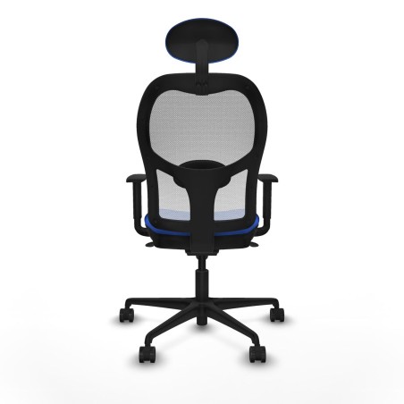 Bürostuhl mit Kopfstütze Jorquera Piqueras y Crespo 1D036N1 Blau