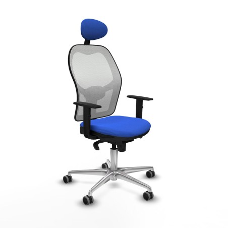 Bürostuhl mit Kopfstütze Jorquera Piqueras y Crespo 1D086G1 Blau
