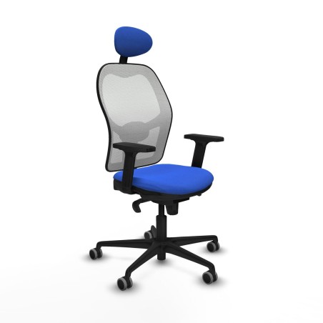 Bürostuhl mit Kopfstütze Piqueras y Crespo 2D036G1 Blau