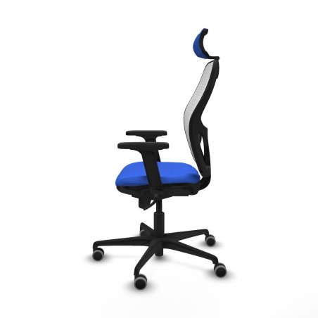 Sedia Ufficio con Poggiatesta Piqueras y Crespo 2D036G2 Azzurro