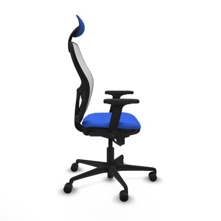 Office Chair with Headrest Piqueras y Crespo 2D036N1 Blue 2