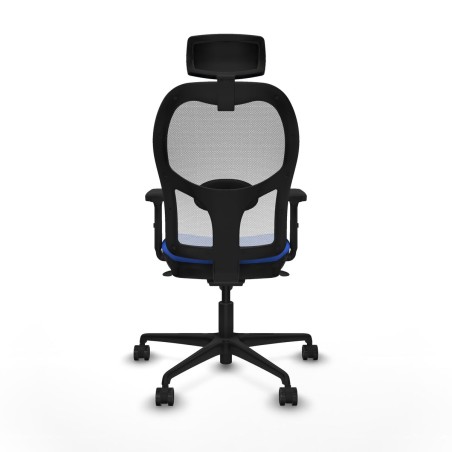 Office Chair with Headrest Piqueras y Crespo 2D036N2 Blue