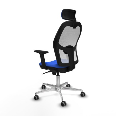 Bürostuhl mit Kopfstütze Piqueras y Crespo 2D086G2 Blau