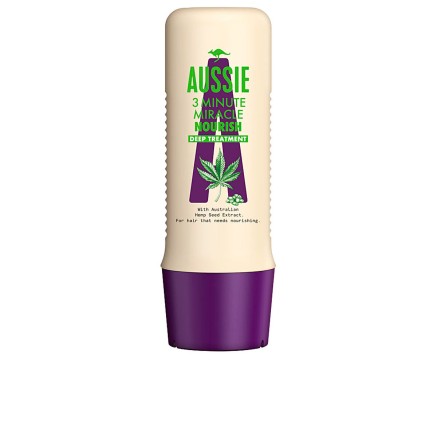 Mascarilla Capilar Nutritiva Aussie 3 Minute Miracle Nourish Antiencre