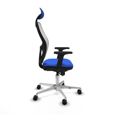 Bürostuhl mit Kopfstütze Piqueras y Crespo 2D086N1 Blau 2