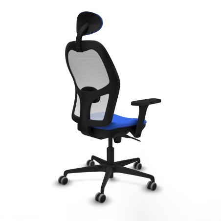Chaise de Bureau avec Appui-tête Piqueras y Crespo 3D036G1 Bleu