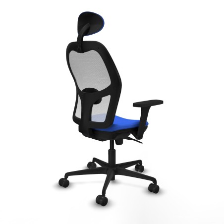 Chaise de Bureau avec Appui-tête Piqueras y Crespo 3D036N1 Bleu