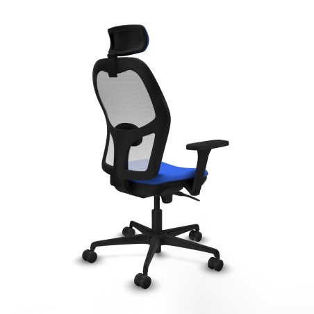 Office Chair with Headrest Piqueras y Crespo 3D036N2 Blue