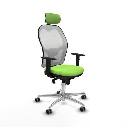 Chaise de Bureau avec Appui-tête Piqueras y Crespo 1D086G2 Pistache