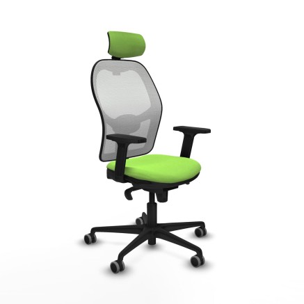 Chaise de Bureau avec Appui-tête Piqueras y Crespo 2D036G2 Pistache