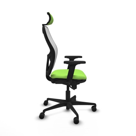 Chaise de Bureau avec Appui-tête Piqueras y Crespo 2D036N2 Pistache 2