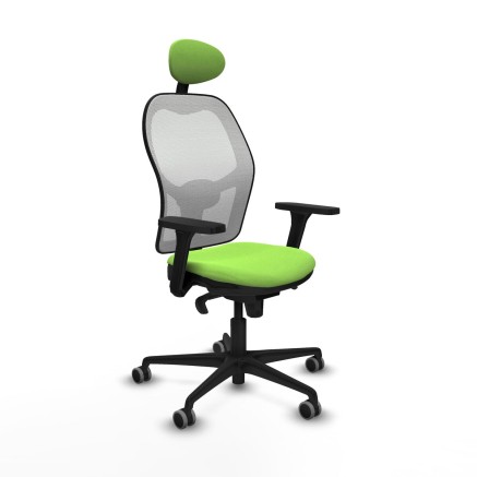 Chaise de Bureau avec Appui-tête Piqueras y Crespo 3D036G1 Pistache