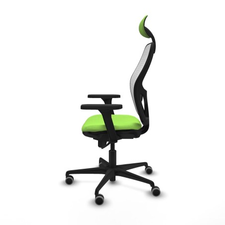 Sedia Ufficio con Poggiatesta Piqueras y Crespo 3D036G1 Pistacchio