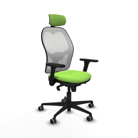 Sedia Ufficio con Poggiatesta Piqueras y Crespo 3D036G2 Pistacchio