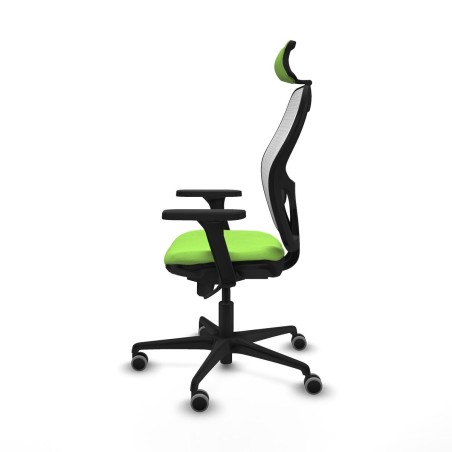 Sedia Ufficio con Poggiatesta Piqueras y Crespo 3D036G2 Pistacchio
