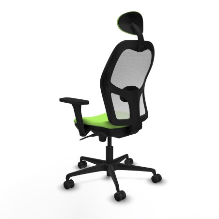 Sedia Ufficio con Poggiatesta Piqueras y Crespo 3D036N1 Pistacchio