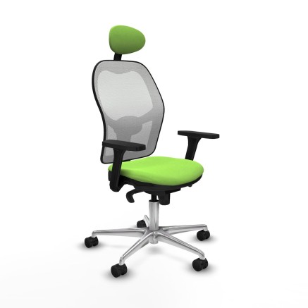 Office Chair with Headrest Piqueras y Crespo 3D086N1 Pistachio