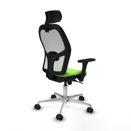 Sedia Ufficio con Poggiatesta Piqueras y Crespo 3D086N2 Pistacchio